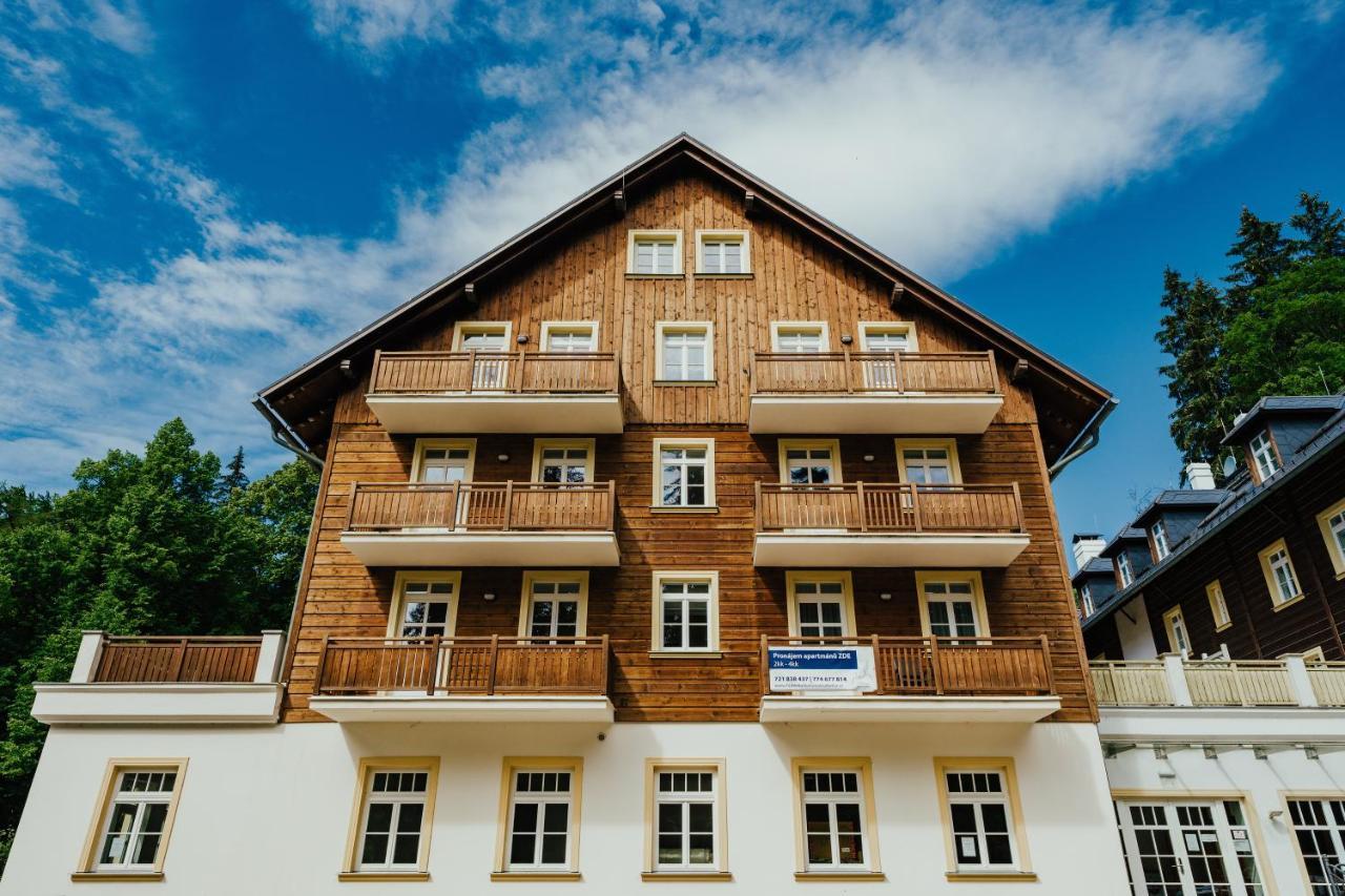 Apartman U Vlka - Hubertus, Karlova Studanka Luaran gambar